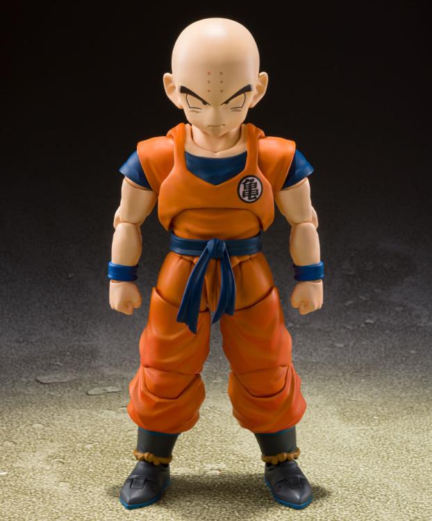 S.H. Figuarts Dragon Ball Z Krillin Earth's Strongest Man Action Figure