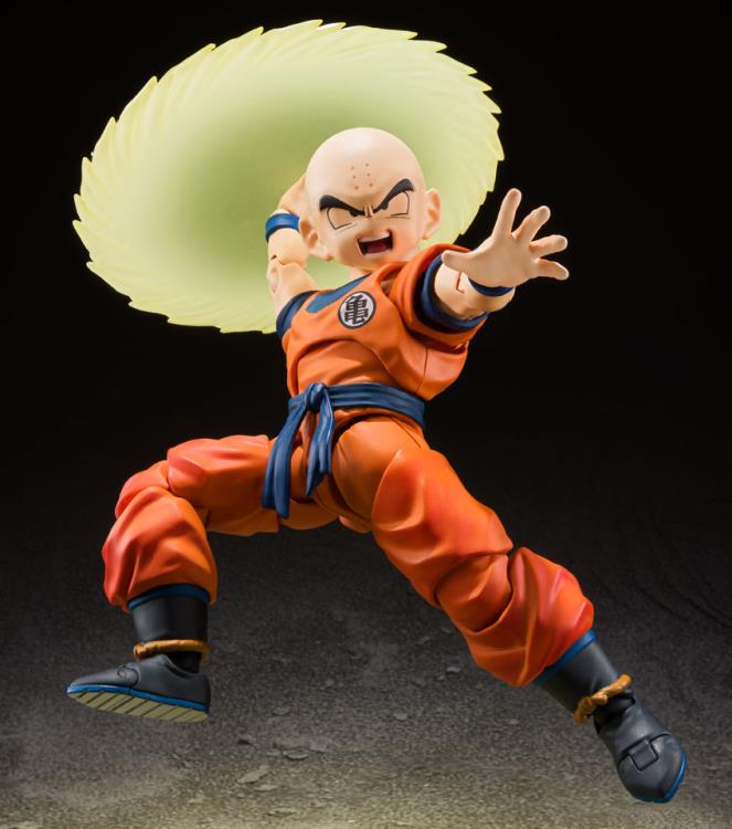 S.H. Figuarts Dragon Ball Z Krillin Earth's Strongest Man Action Figure