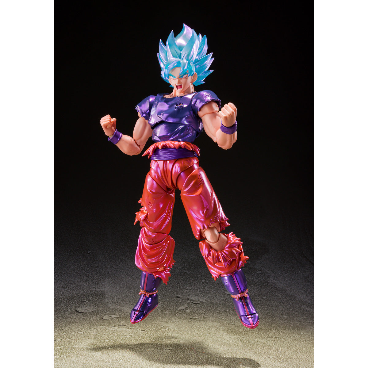 S.H. Figuarts Dragon Ball Super Saiyan God Super Saiyan Son Goku Kaio-Ken Event Exclusive Color Edition Action Figure