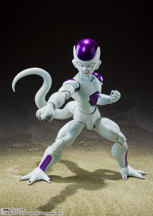 S.H. Figuarts Dragon Ball Z Frieza (Fourth Form) Action Figure (Reissue)