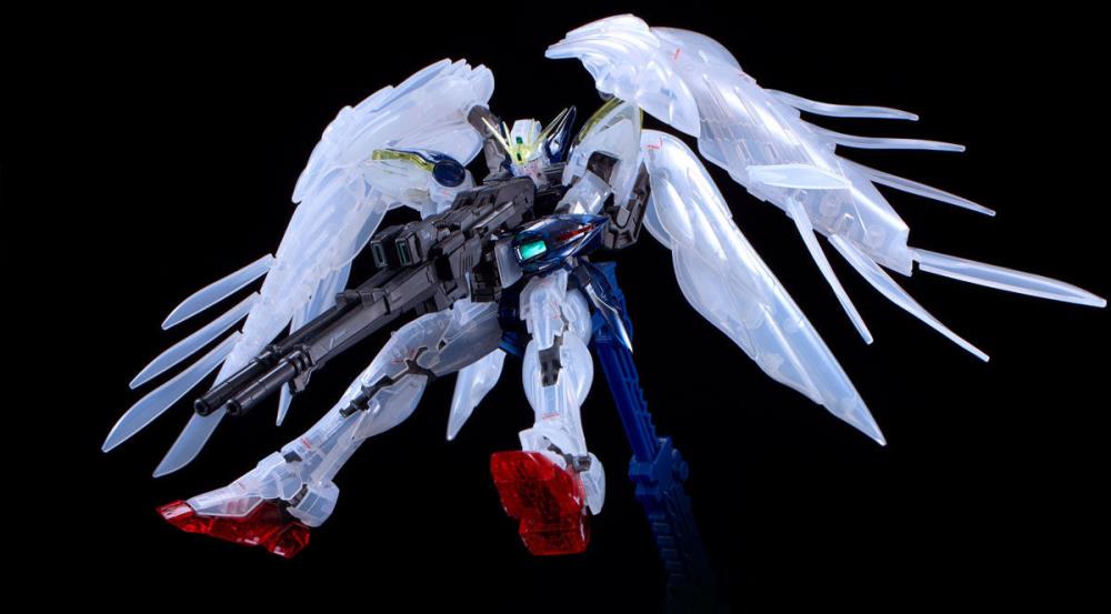 Gundam 1/144 RG Wing Gundam Zero EW (Clear Color) The Gundam Base Limited Model Kit Exclusive