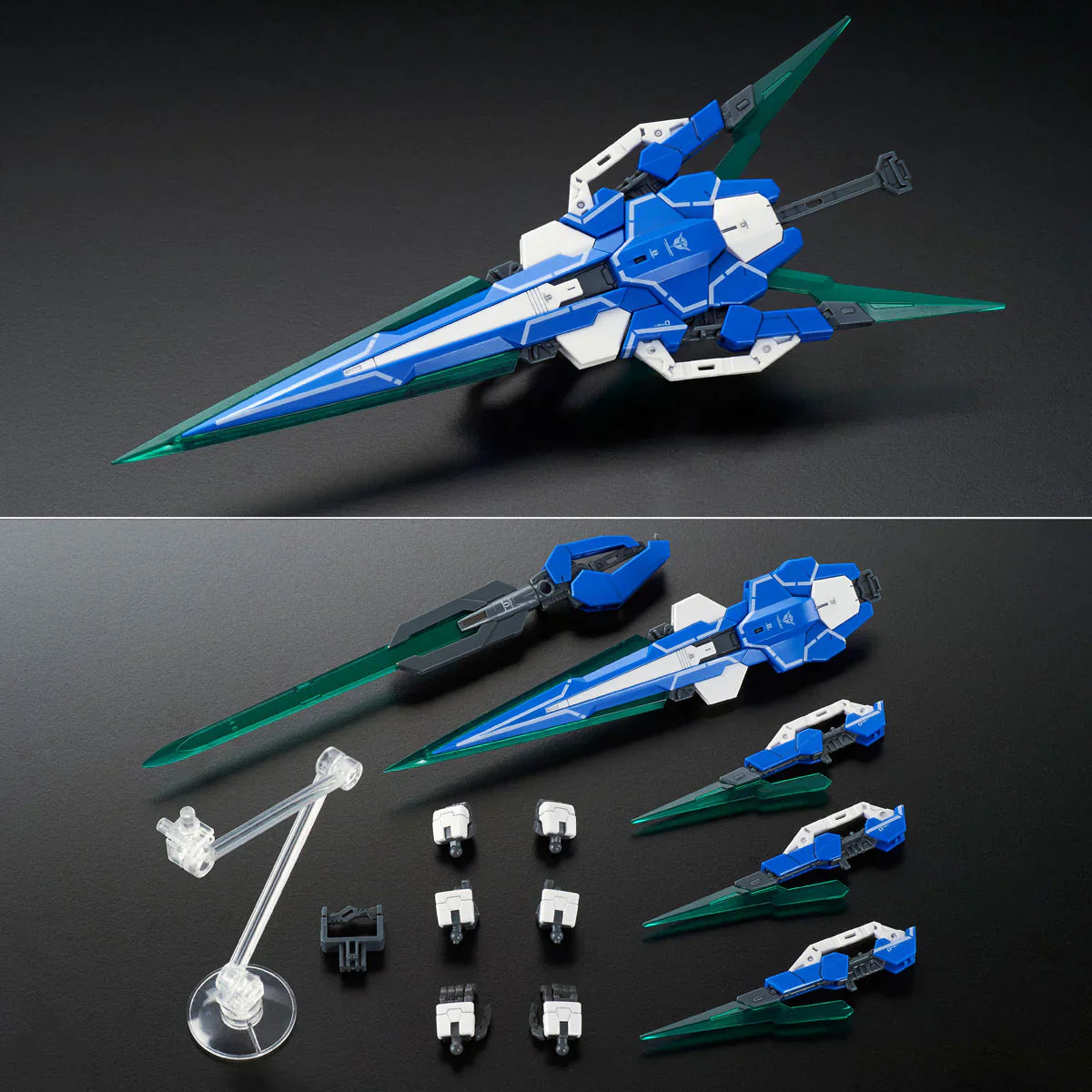 Gundam 1/144 RG GNT-0000/FS 00 Qan[T] Full Saber Model Kit Exclusive