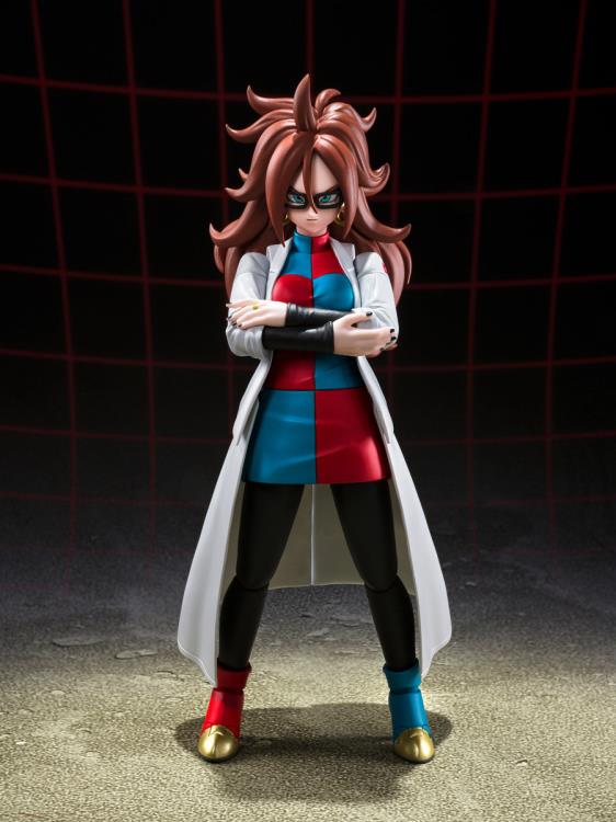S.H. Figuarts Dragon Ball FighterZ Android 21 (Lab Coat) Exclusive Action Figure