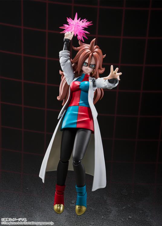 S.H. Figuarts Dragon Ball FighterZ Android 21 (Lab Coat) Exclusive Action Figure