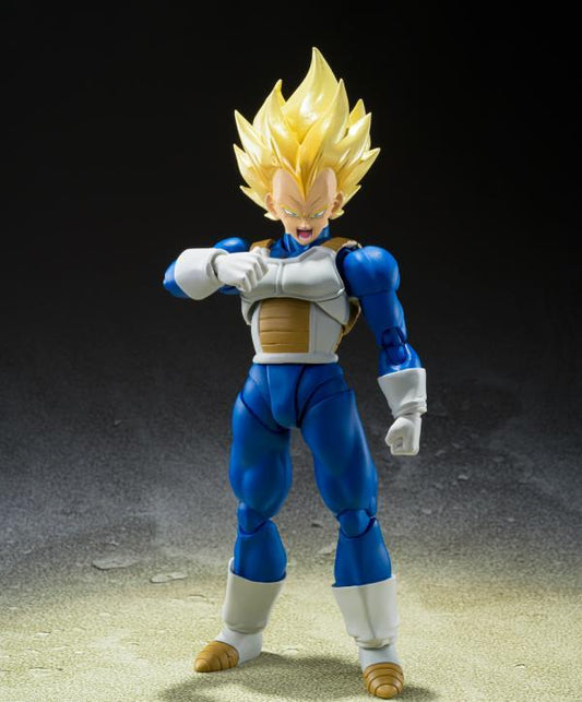 S.H. Figuarts Dragon Ball Z Super Saiyan Vegeta (Awakening Super Saiyan Blood) Action Figure
