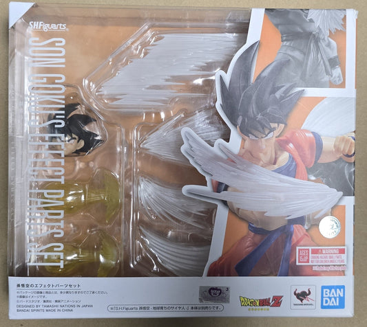 *Open Box* S.H. Figuarts Dragon Ball Z Son Goku's Effect Part Set Action Figure