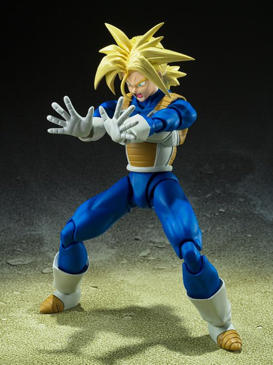 S.H. Figuarts Dragon Ball Z Super Saiyan Trunks (Latent Power) Action Figure