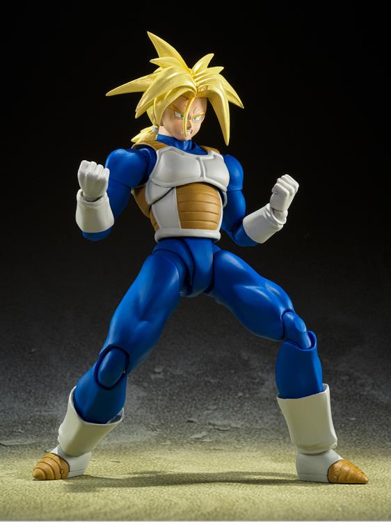 S.H. Figuarts Dragon Ball Z Super Saiyan Trunks (Latent Power) Action Figure