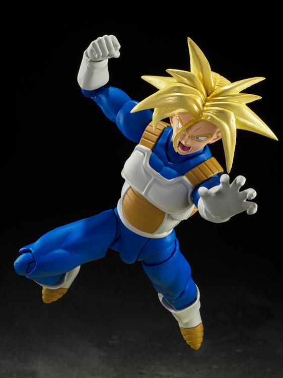 S.H. Figuarts Dragon Ball Z Super Saiyan Trunks (Latent Power) Action Figure