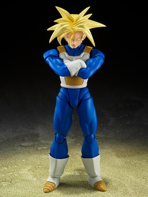 S.H. Figuarts Dragon Ball Z Super Saiyan Trunks (Latent Power) Action Figure