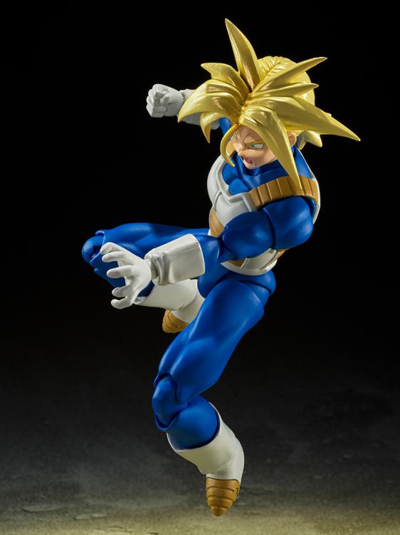S.H. Figuarts Dragon Ball Z Super Saiyan Trunks (Latent Power) Action Figure