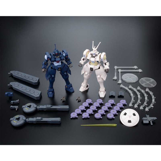 Gundam 1/144 HGUC Gundam Wing OZ-13MSX1B-S Vayeate Suivant and OZ-13MSX2B-S Mercurius Suivant Model Kit Exclusive