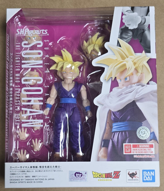 *Open Box* S.H. Figuarts Dragon Ball Z Super Saiyan Son Gohan The Fighter Who Surpassed Goku Action Figure