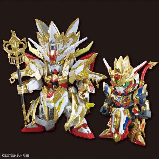 Gundam SDW #33 Gundam World Heroes Wukong Impulse Gundam (CHILDHOOD ver.) and Sanzo Strike Freedom Gundam Model Kit Set