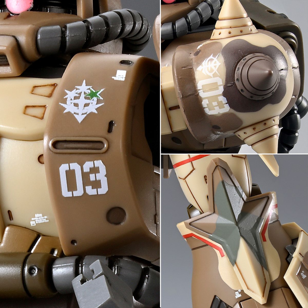 Gundam 1/144 HGUC Gundam Cucuruz Doan's Island MS-06GD Zaku High Mobility Surface Type (Sangho) Model Kit Exclusive