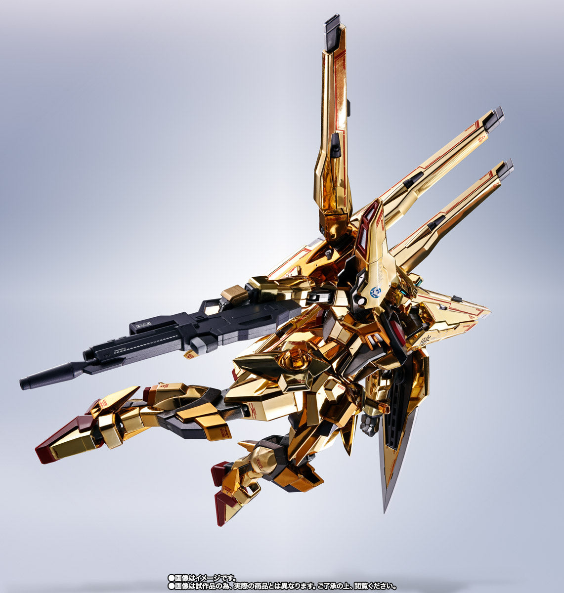 Bandai Metal Robot Spirits Gundam Seed Freedom ORB-01 Akatsuki Shiranui Unit (Seed Freedom Ver.) Action Figure