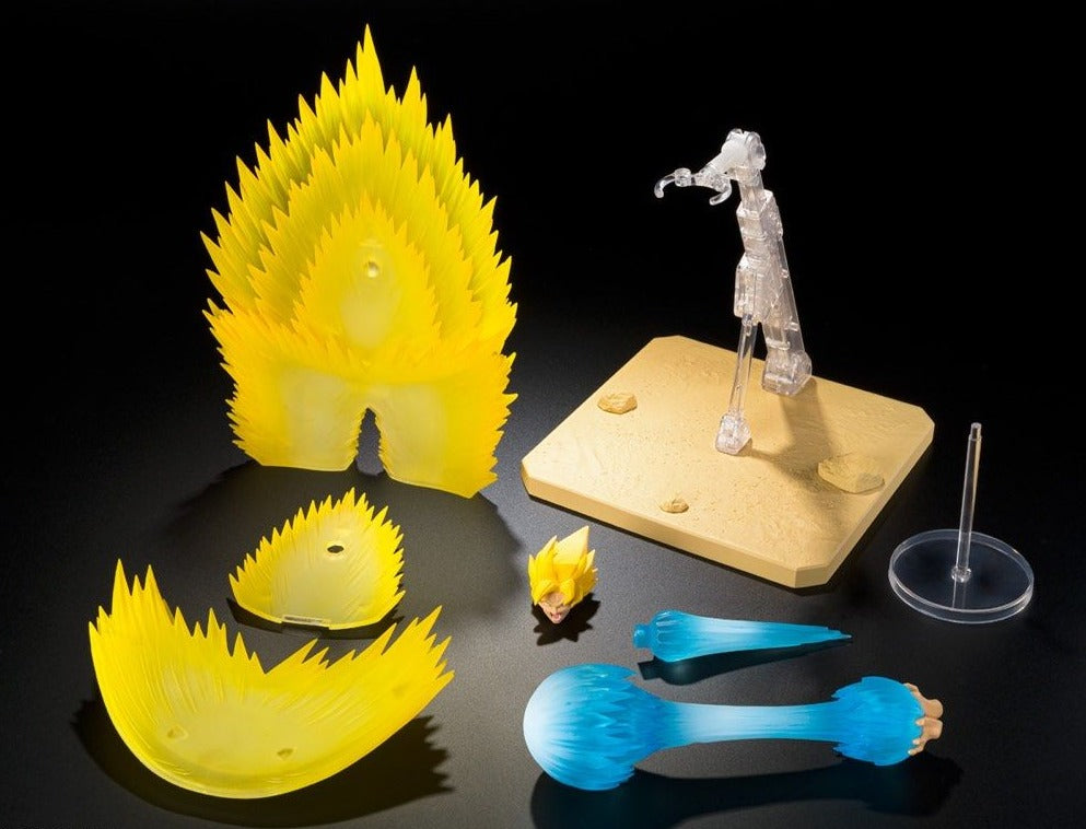 S.H. Figuarts Dragon Ball Z Super Saiyan Son Goku (Teleport Kamehameha) Effect Parts