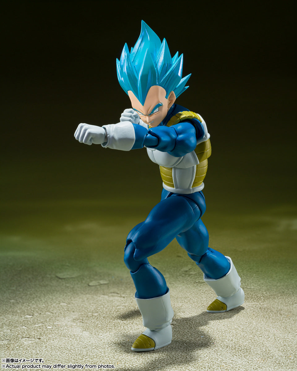S.H. Figuarts Dragon Ball Super Saiyan God Super Saiyan Vegeta (Unwavering Saiyan Pride) Action Figure