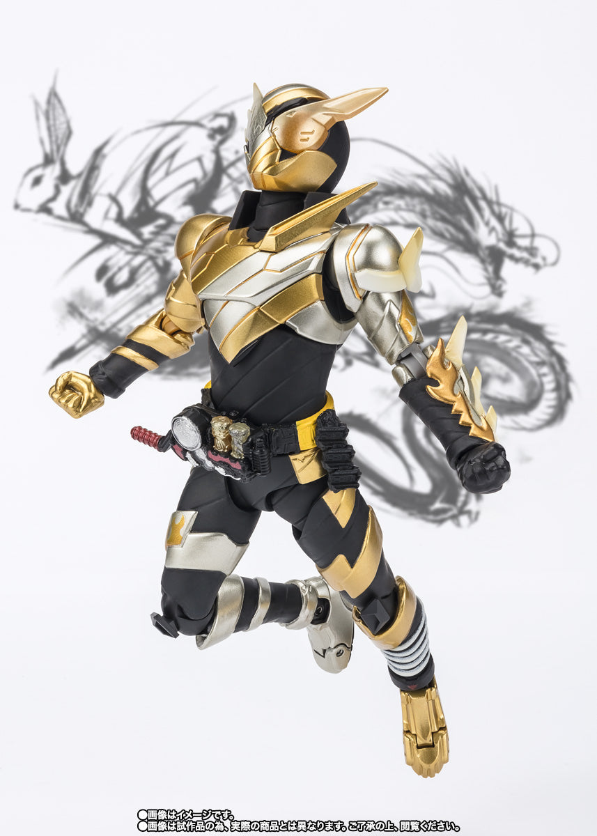 S.H. Figuarts Kamen Rider Build Trial Form (RabbitDragon Rabbit to Dragon New Year Edition) Exclusive Action Figure