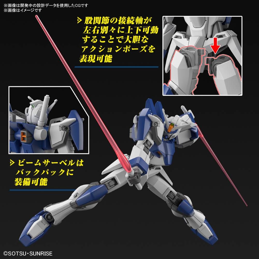 Gundam 1/144 HGUC #252 HGCE Seed Freedom ZGMF-1027M Duel Blitz Model Kit