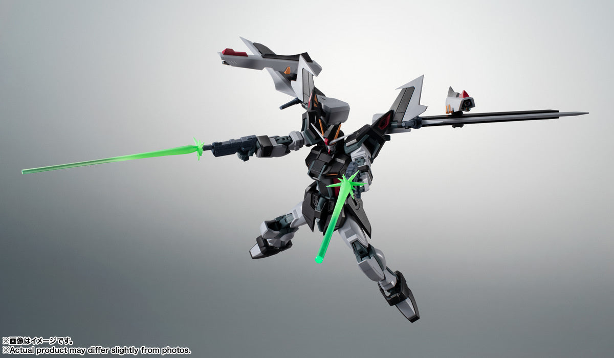 Robot Spirits GAT-X105E + AQM/E-X09S Strike Noir Gundam Ver. A.N.I.M.E Action Figure