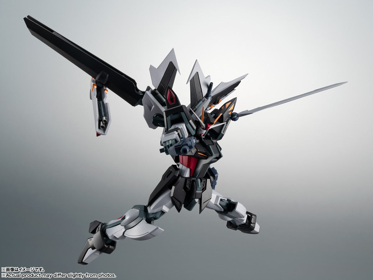 Robot Spirits GAT-X105E + AQM/E-X09S Strike Noir Gundam Ver. A.N.I.M.E Action Figure