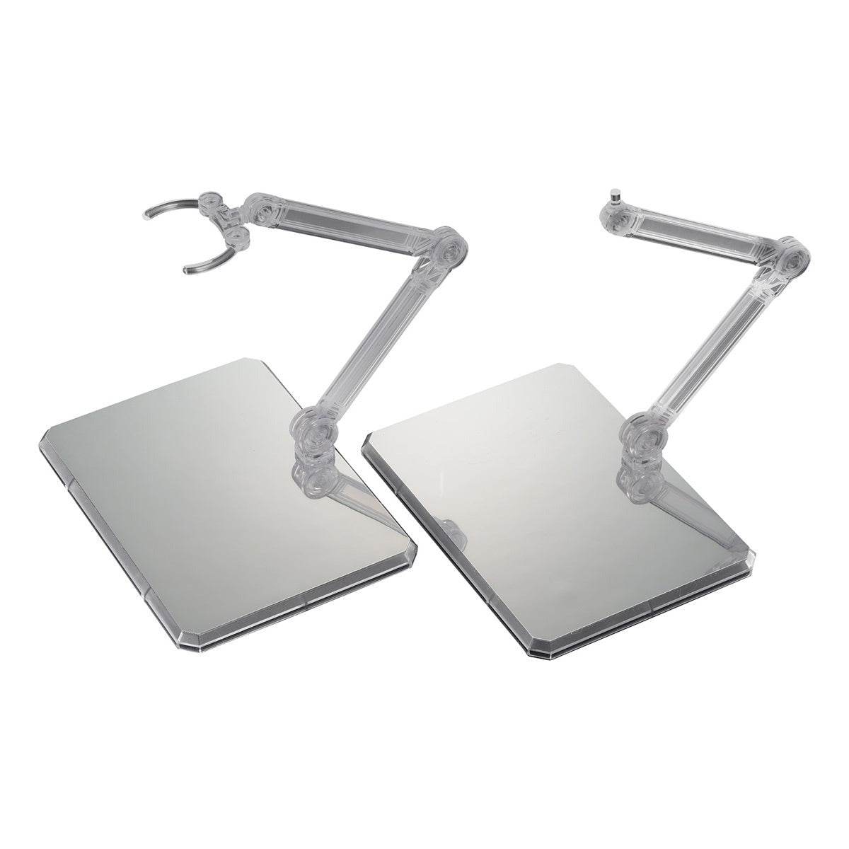 Gundam Action Base 7 Clear Mirror Stickers Set Stand Model Kit