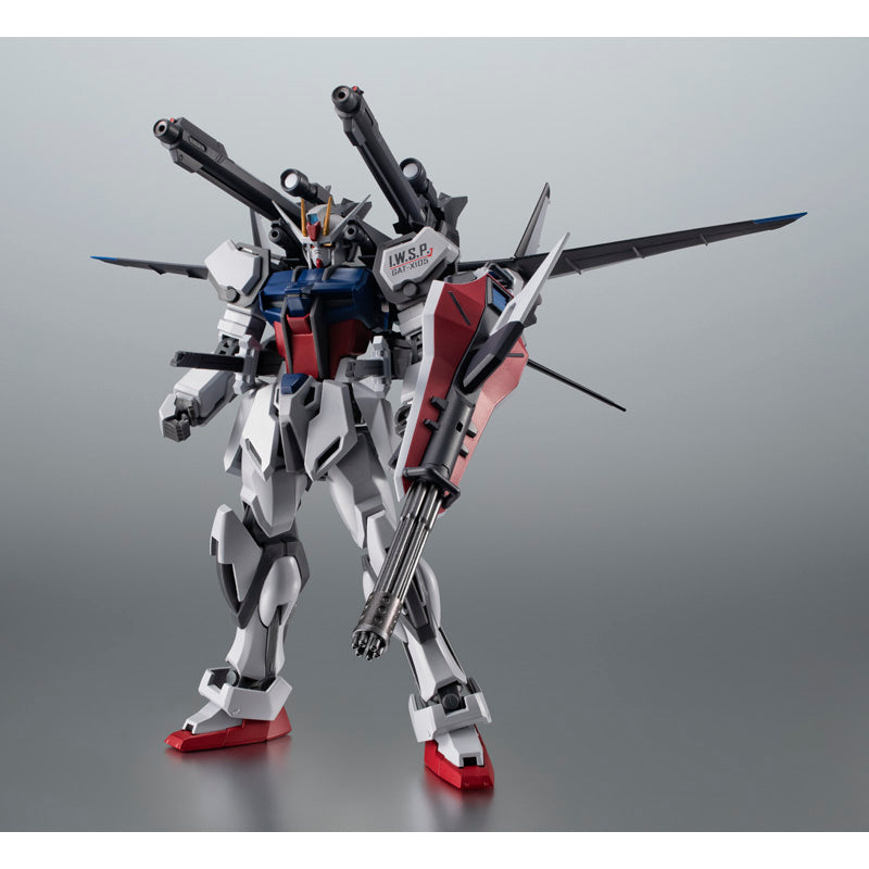 Robot Spirits #R-SP GAT-X105 Strike Gundam + I.W.S.P. Ver. A.N.I.M.E. Action Figure