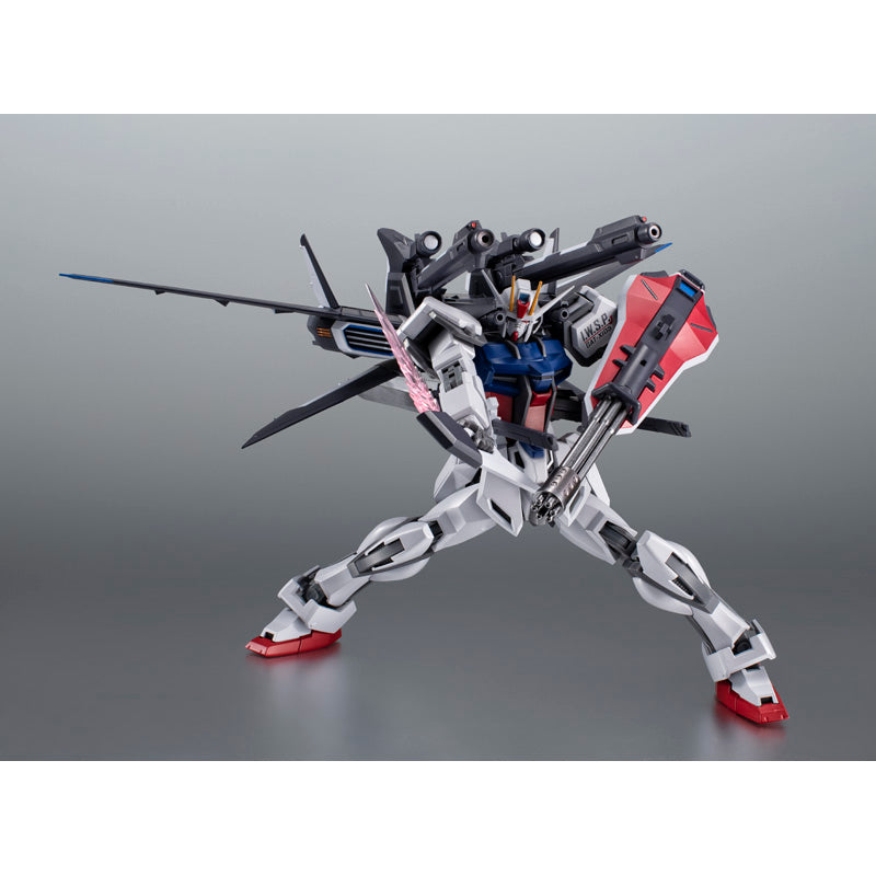 Robot Spirits #R-SP GAT-X105 Strike Gundam + I.W.S.P. Ver. A.N.I.M.E. Action Figure