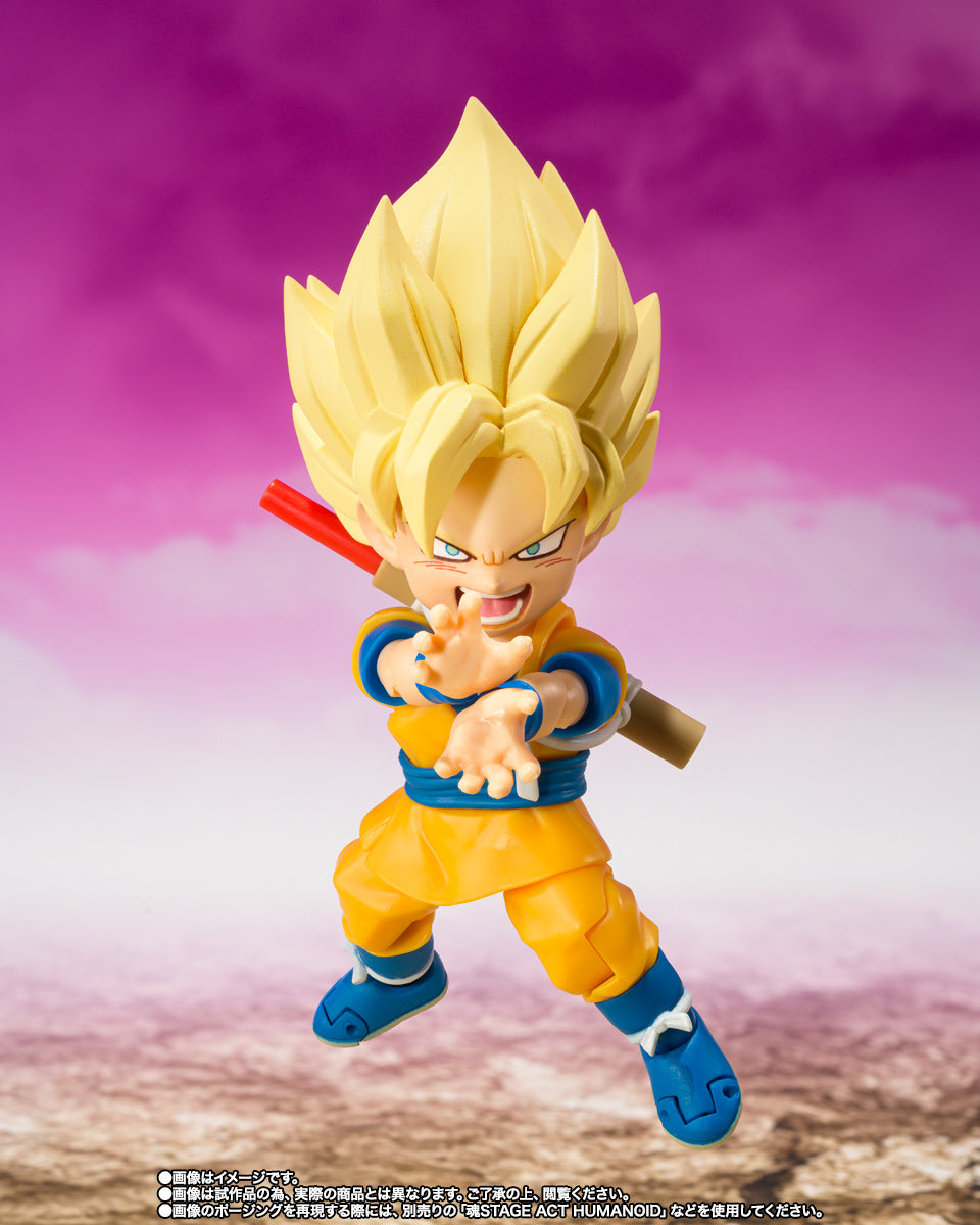 S.H. Figuarts Dragon Ball Daima Super Saiyan Son Goku (Mini) Action Figure