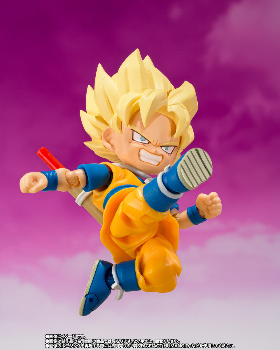 S.H. Figuarts Dragon Ball Daima Super Saiyan Son Goku (Mini) Action Figure