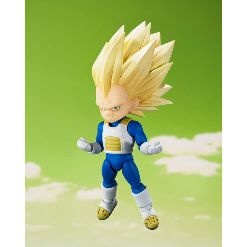 S.H. Figuarts Dragon Ball Daima Super Saiyan 3 Vegeta (Mini) Exclusive Action Figure