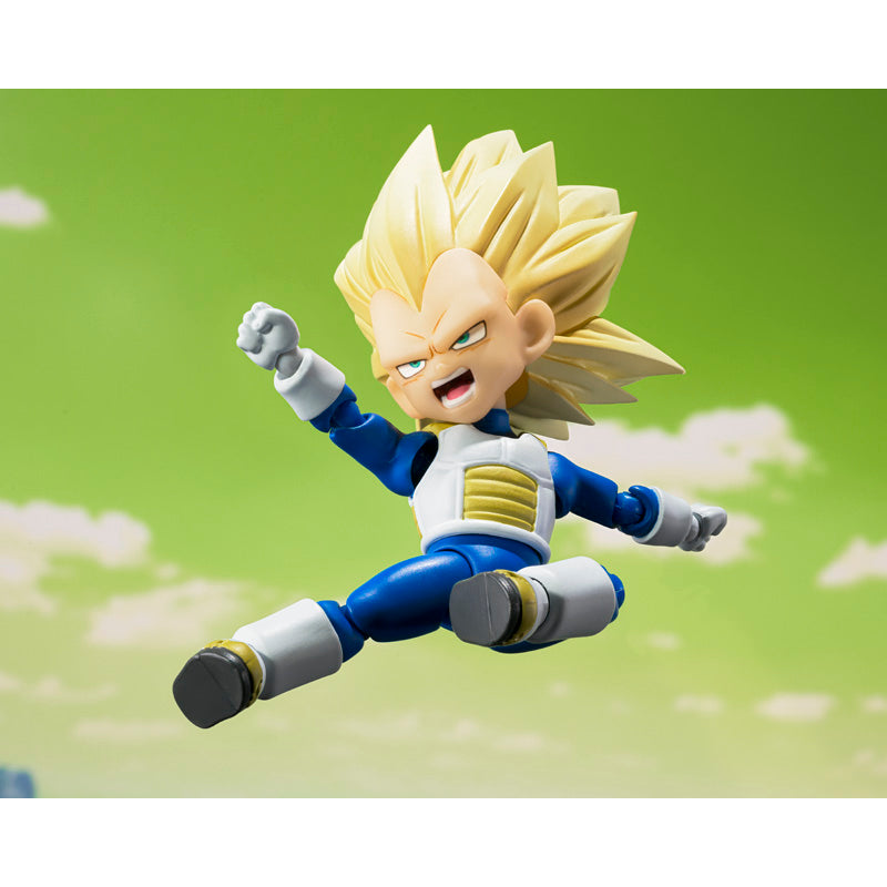 S.H. Figuarts Dragon Ball Daima Super Saiyan 3 Vegeta (Mini) Exclusive Action Figure