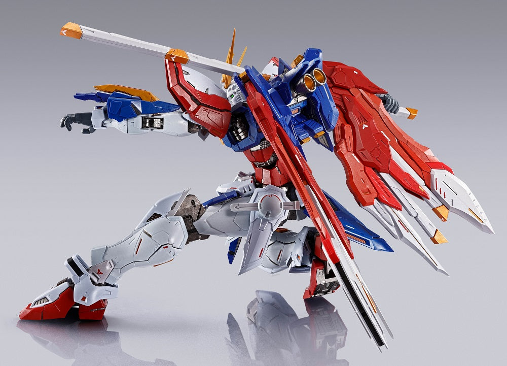 Bandai Metal Build G Gundam God Gundam (Burning Gundam and Burning Gundam Second Ver.) Action Figure