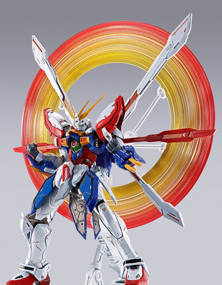 Bandai Metal Build G Gundam God Gundam (Burning Gundam and Burning Gundam Second Ver.) Action Figure