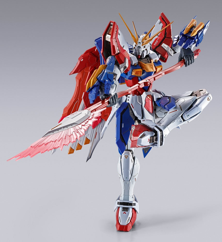 Bandai Metal Build G Gundam God Gundam (Burning Gundam and Burning Gundam Second Ver.) Action Figure