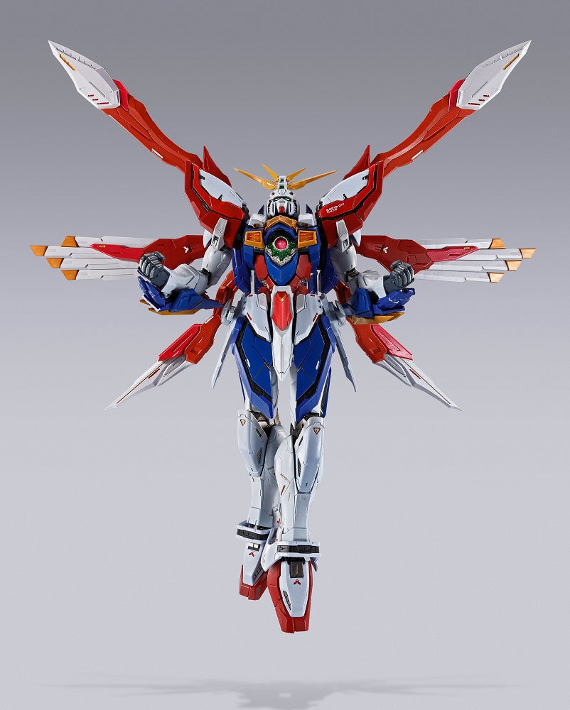 Bandai Metal Build G Gundam God Gundam (Burning Gundam and Burning Gundam Second Ver.) Action Figure