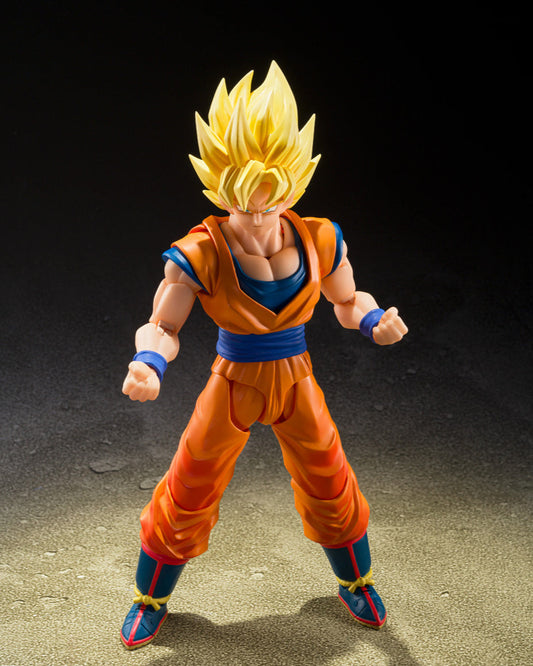 S.H. Figuarts Dragon Ball Z Super Saiyan Son Goku (The Games Begin) Action Figure