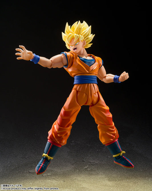 S.H. Figuarts Dragon Ball Z Super Saiyan Son Goku (The Games Begin) Action Figure