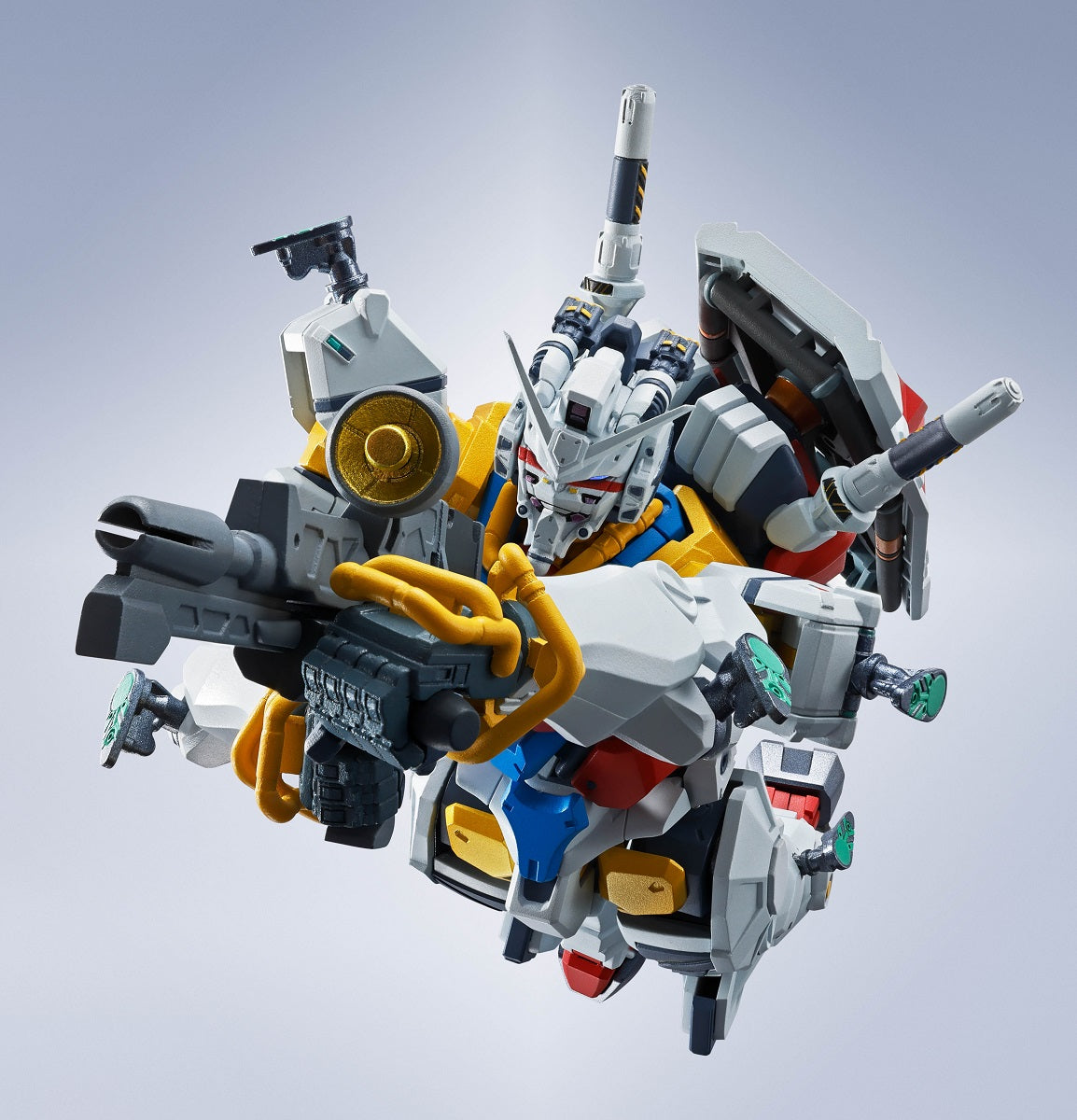 Bandai Metal Robot Spirits Gundam GQuuuuuuX RX-78-02 White Gundam Action Figure