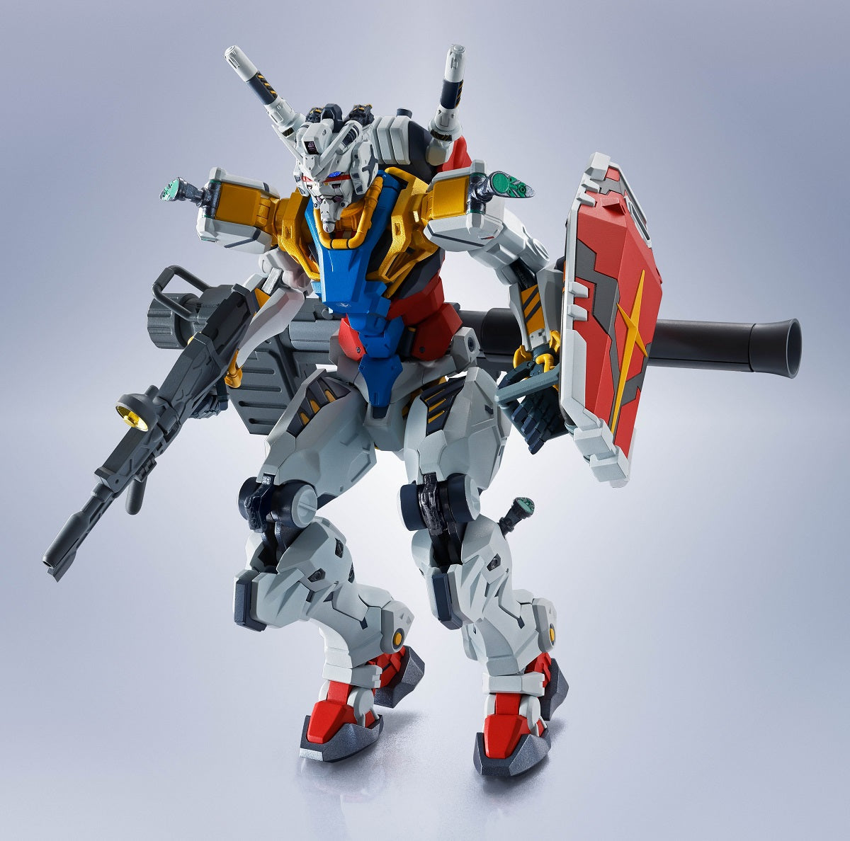 Bandai Metal Robot Spirits Gundam GQuuuuuuX RX-78-02 White Gundam Action Figure (Japan Ver.)