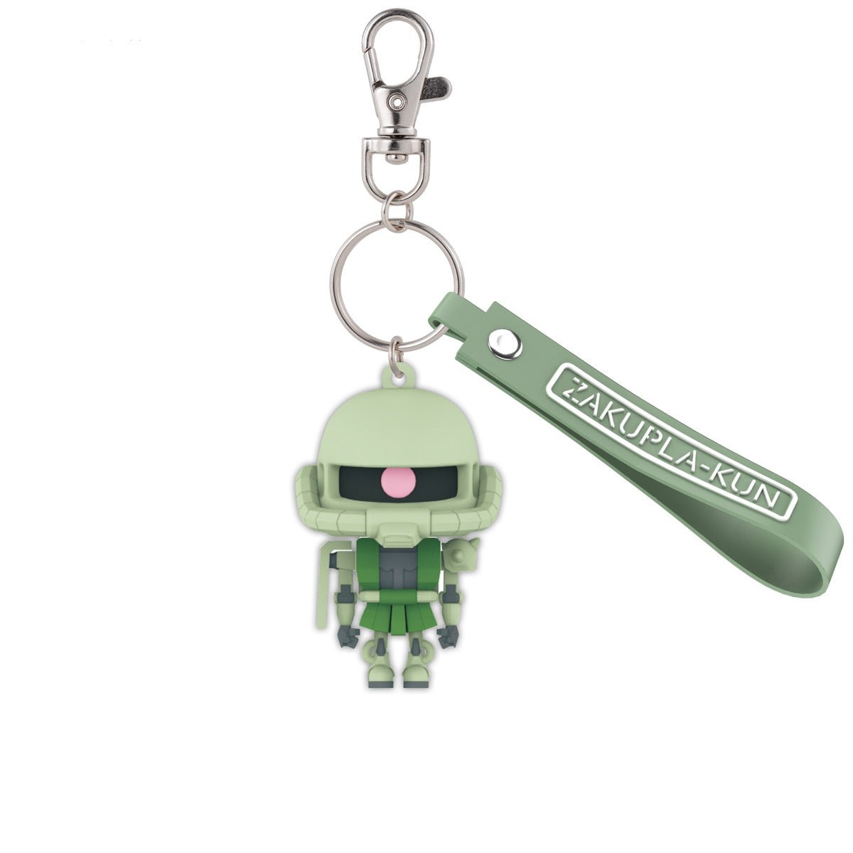 Gundam Zakupla-kun 3D Rubber Mascot Keychain