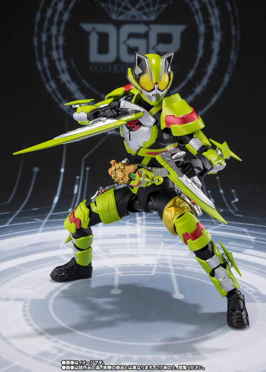 S.H. Figuarts Kamen Masked Rider Geats Kamen Rider Tycoon Fever Ninja Form & Kekera (Kaeru no Okimono Set) Action Figure
