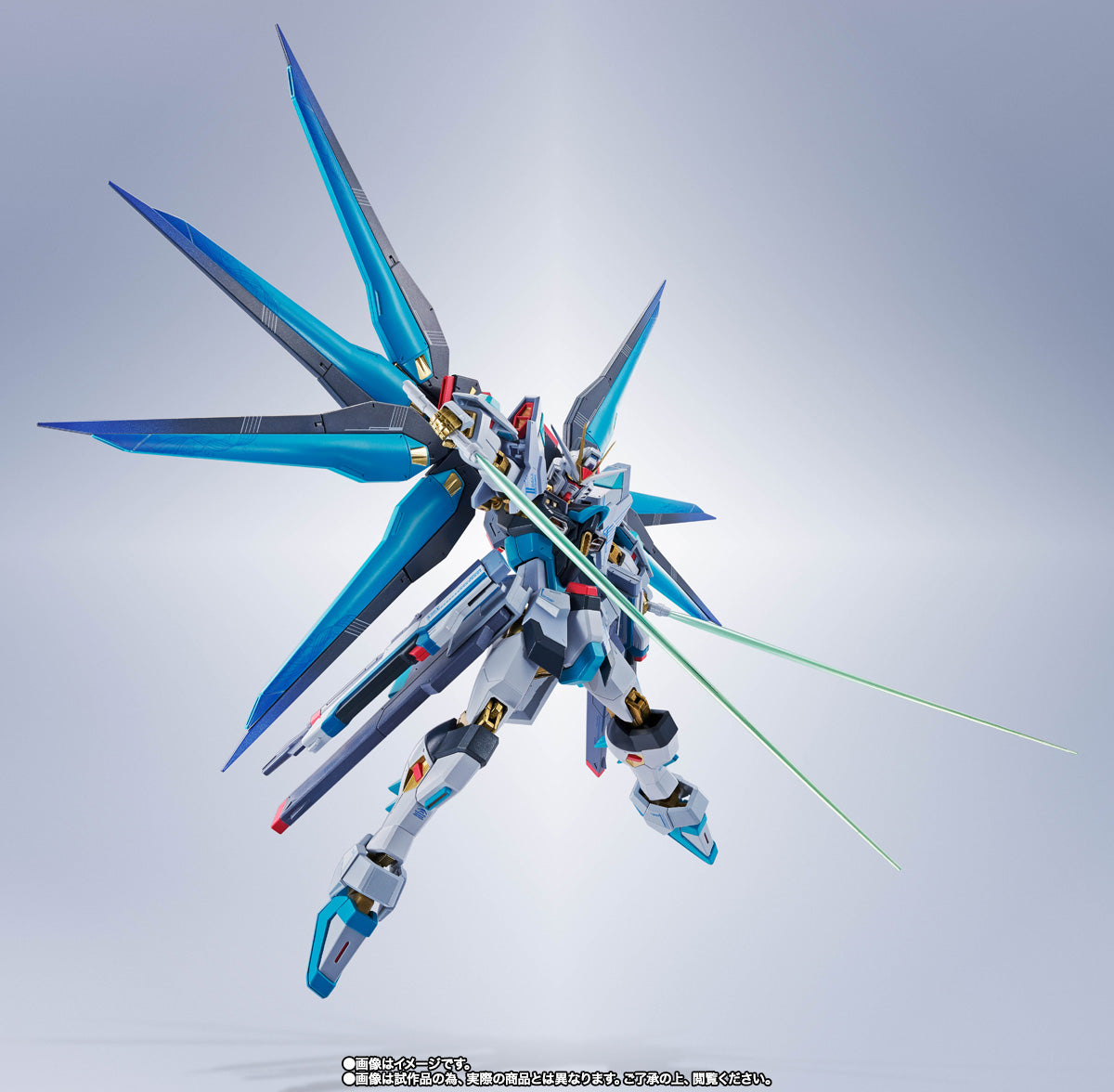 Bandai Metal Robot Spirits Strike Freedom Gundam Type II (Hatsune Miku Ver.) Action Figure