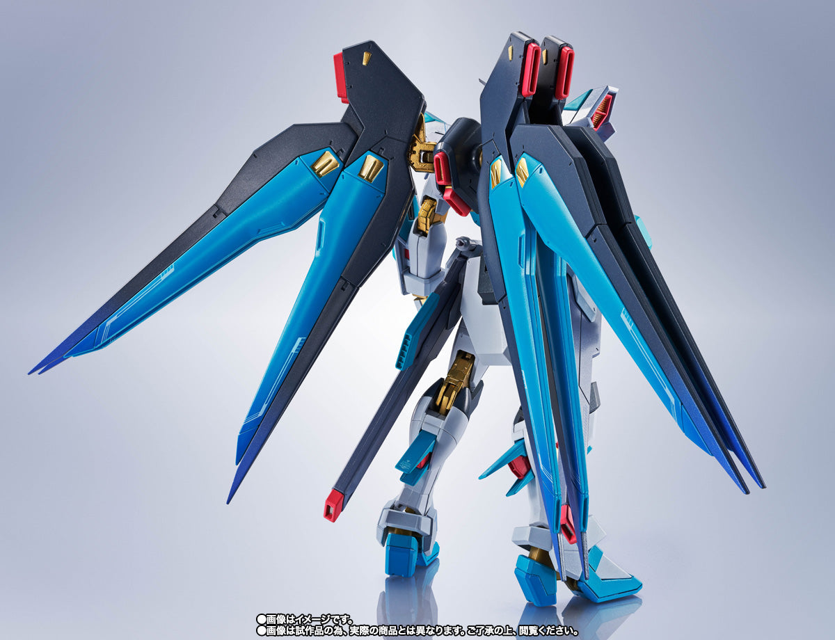 Bandai Metal Robot Spirits Strike Freedom Gundam Type II (Hatsune Miku Ver.) Action Figure
