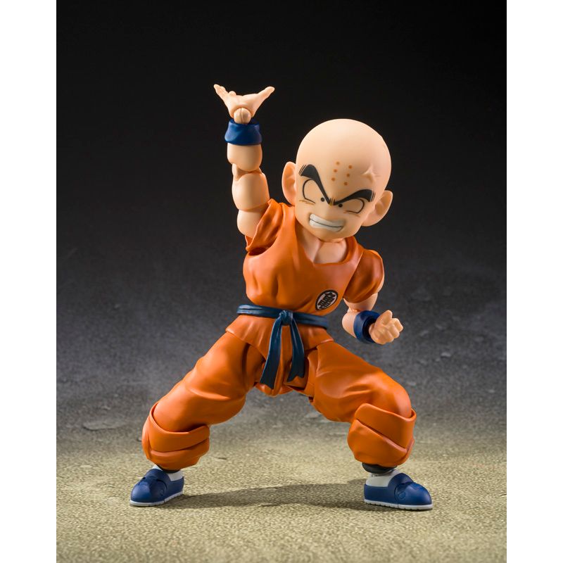 S.H. Figuarts Dragon Ball Z Krillin (Son Goku's Best Friend) Exclusive Action Figure
