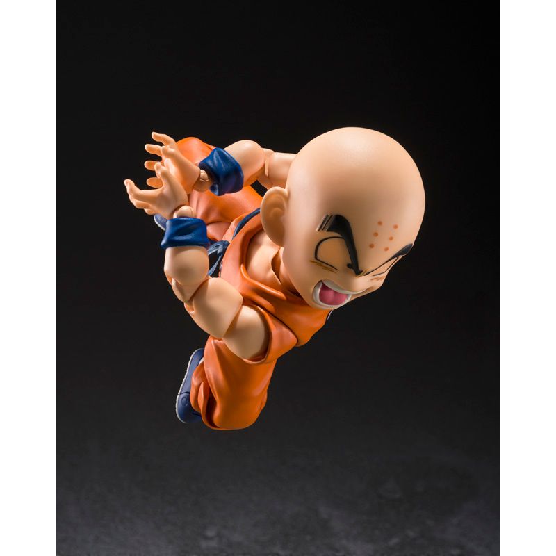 S.H. Figuarts Dragon Ball Z Krillin (Son Goku's Best Friend) Exclusive Action Figure