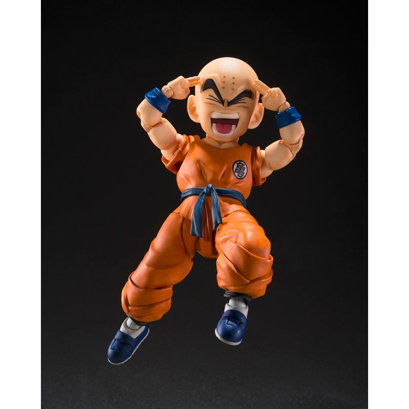 S.H. Figuarts Dragon Ball Z Krillin (Son Goku's Best Friend) Exclusive Action Figure