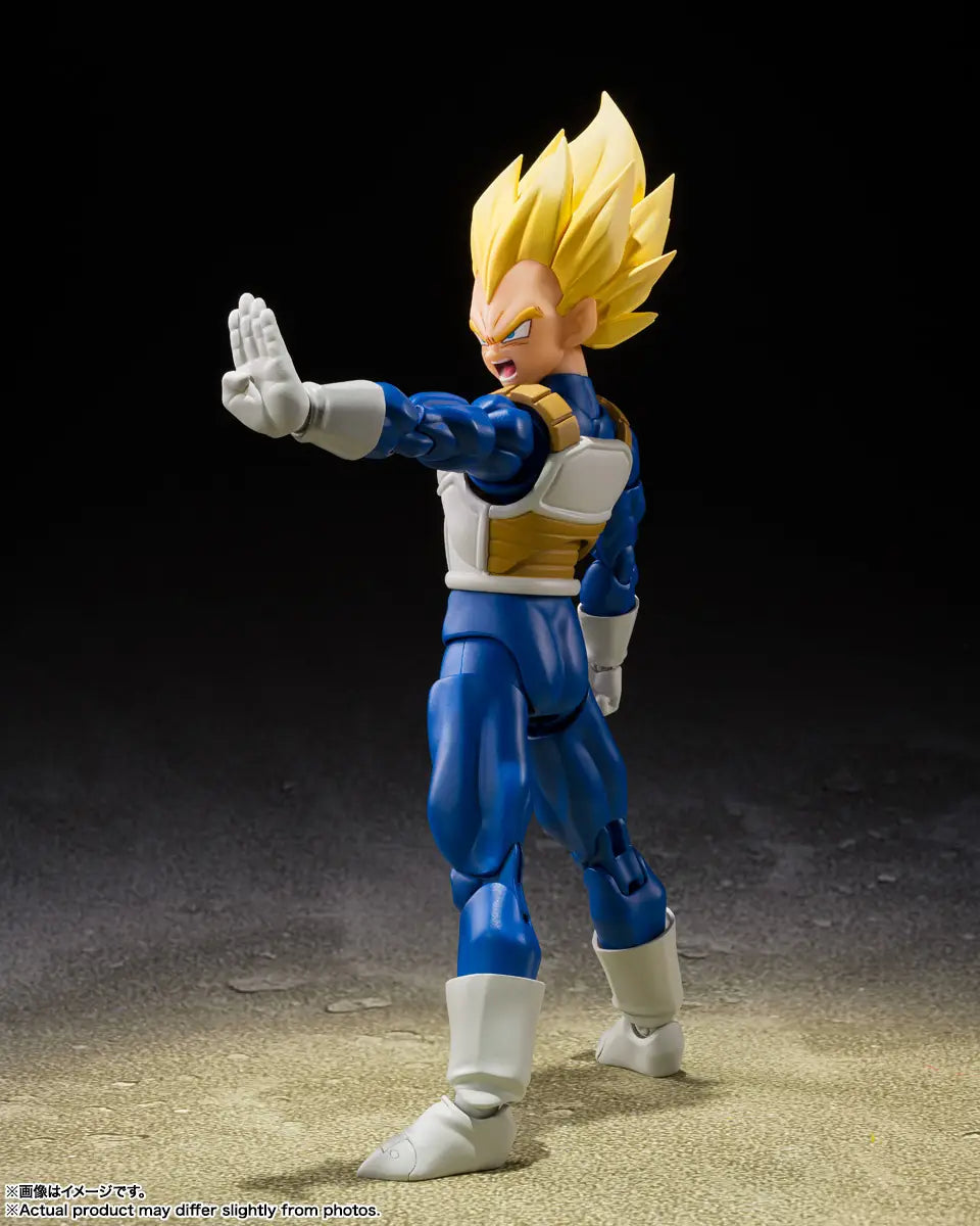 S.H. Figuarts Dragon Ball Z Super Saiyan Vegeta (Dangerous Pride) Action Figure
