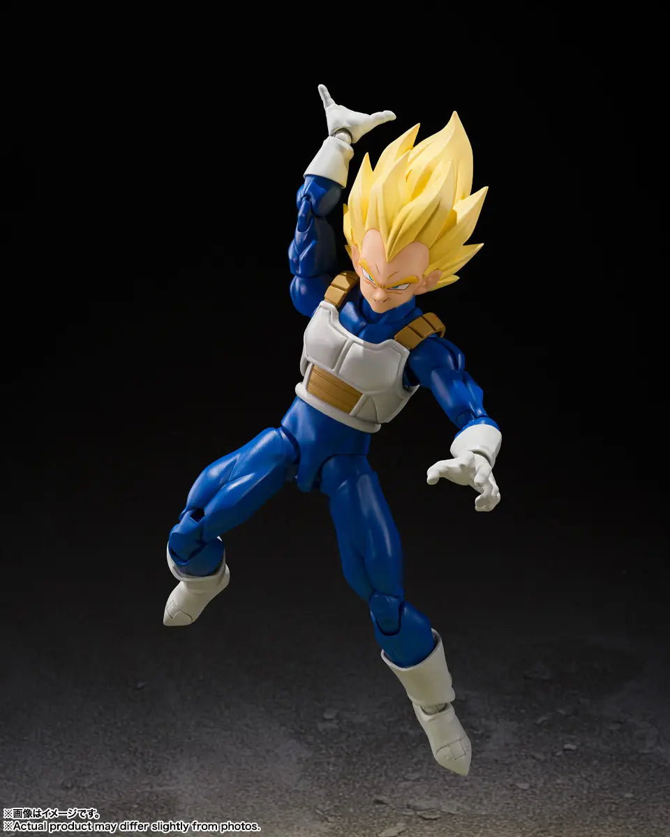 S.H. Figuarts Dragon Ball Z Super Saiyan Vegeta (Dangerous Pride) Action Figure